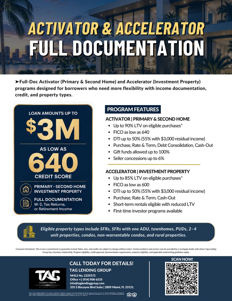 Activator And Accelerator Full-Doc Program