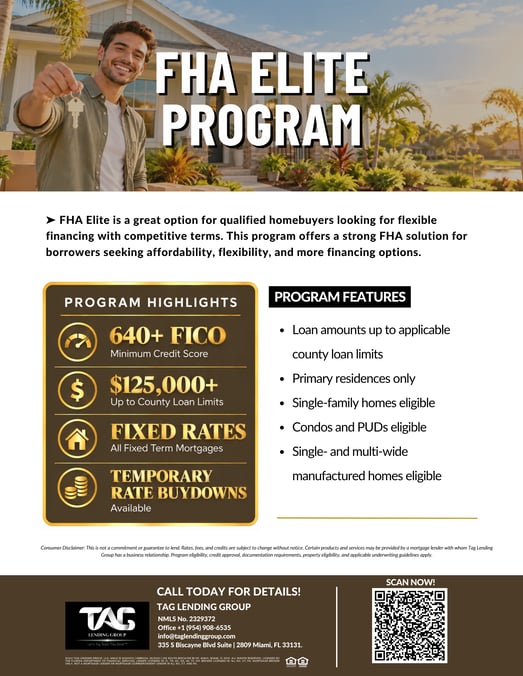 FHA Elite Program