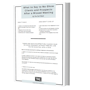 What to Say to No-Show Clients and Prospects After a Missed Meeting cover