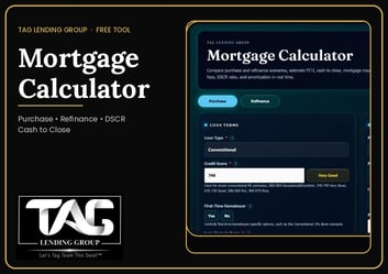 TAG Mortgage Calculator