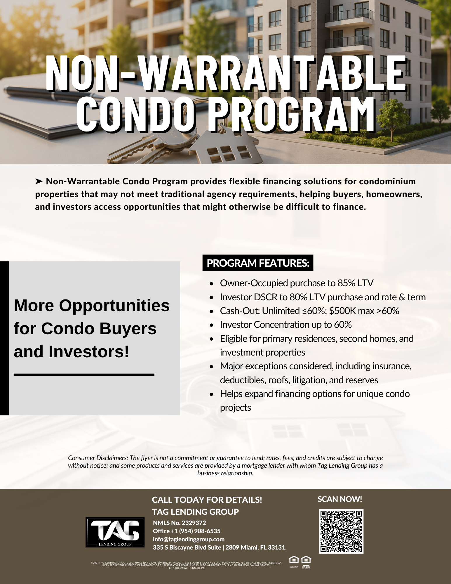 Non-Warrantable Condo Program Overview